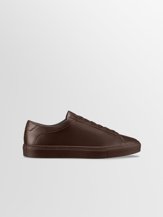 Capri Leather Sneaker in Mocha