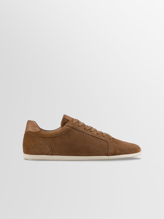 Parma Suede Sneaker in Cognac