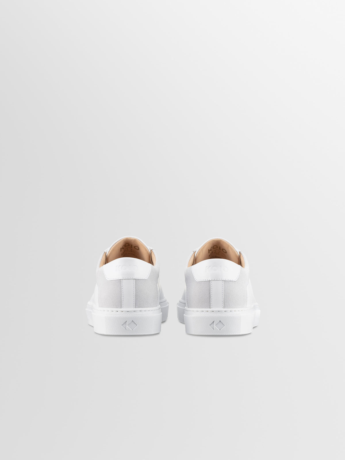 Capri Leather & Suede Sneaker in Avorio