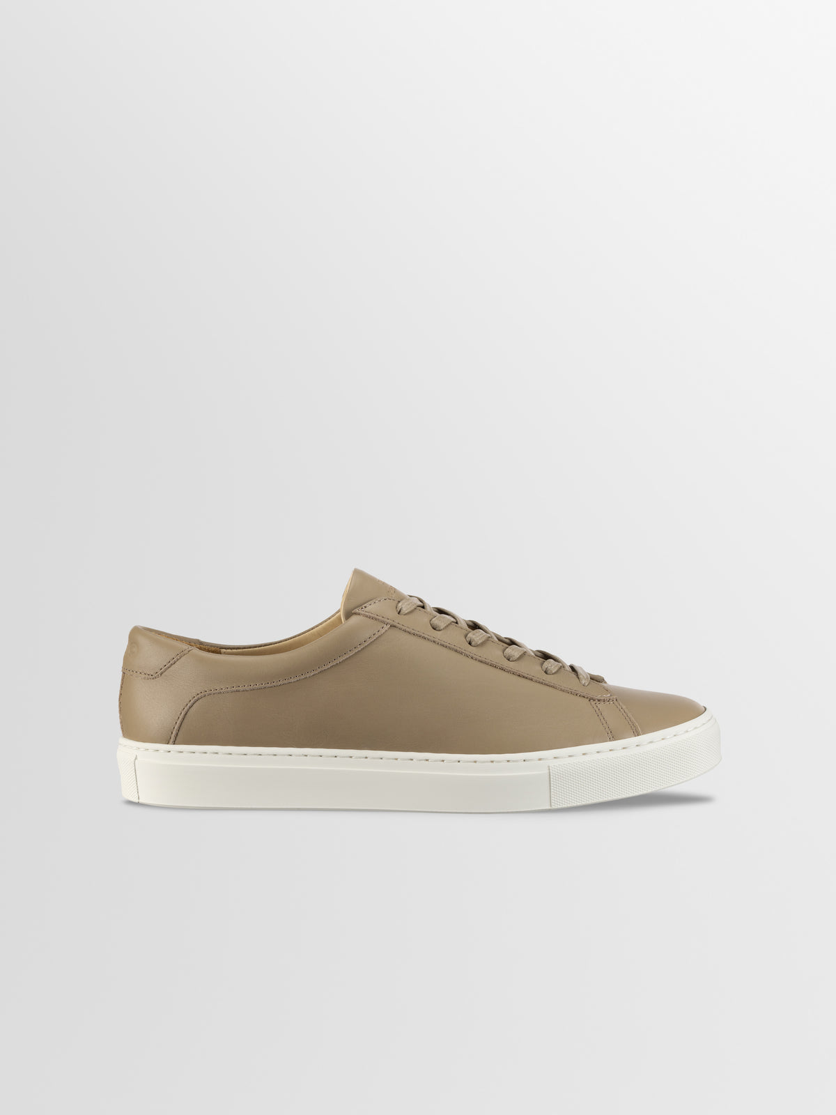Capri Leather Sneaker in Khaki