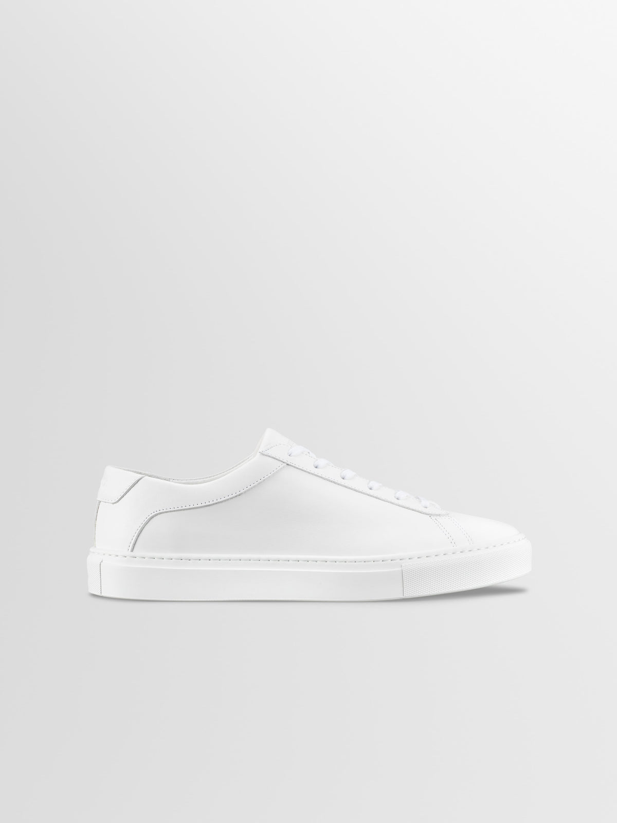 Capri Leather Sneaker in Triple White