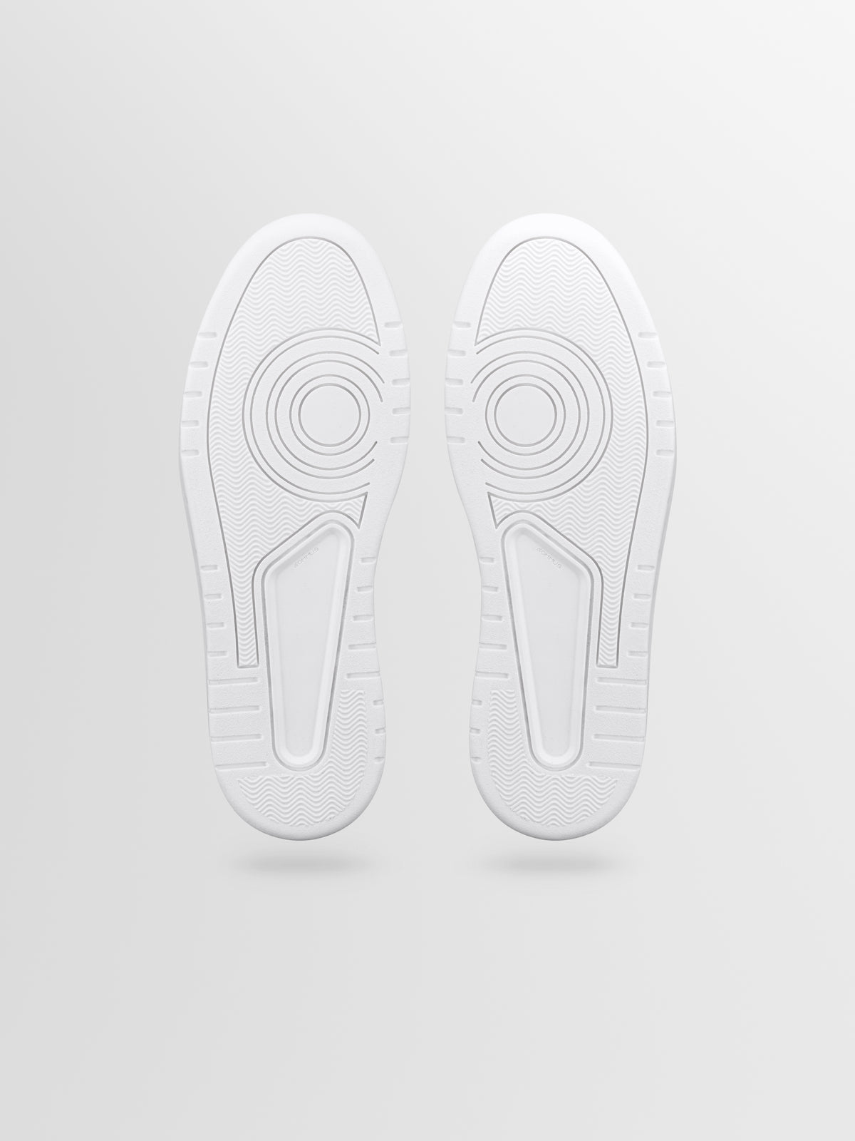 White rubber soles
