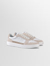 Carrara Suede Sneaker in Oyster
