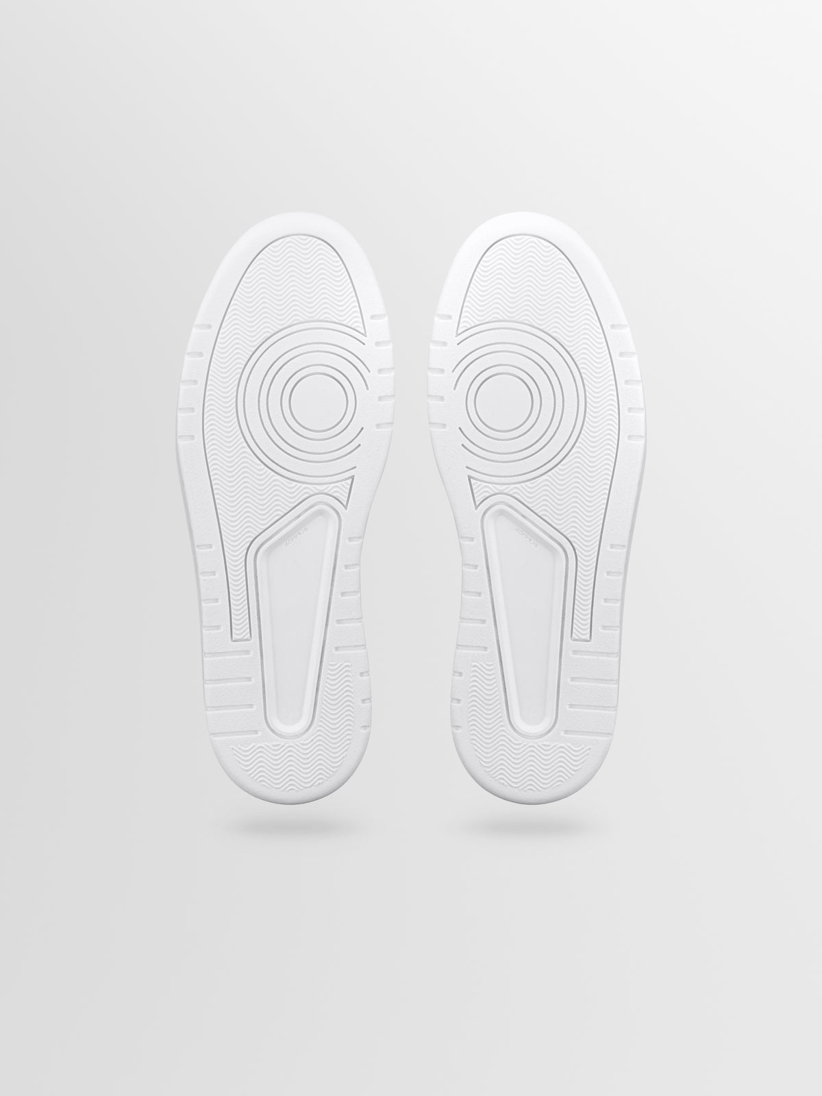 White rubber soles