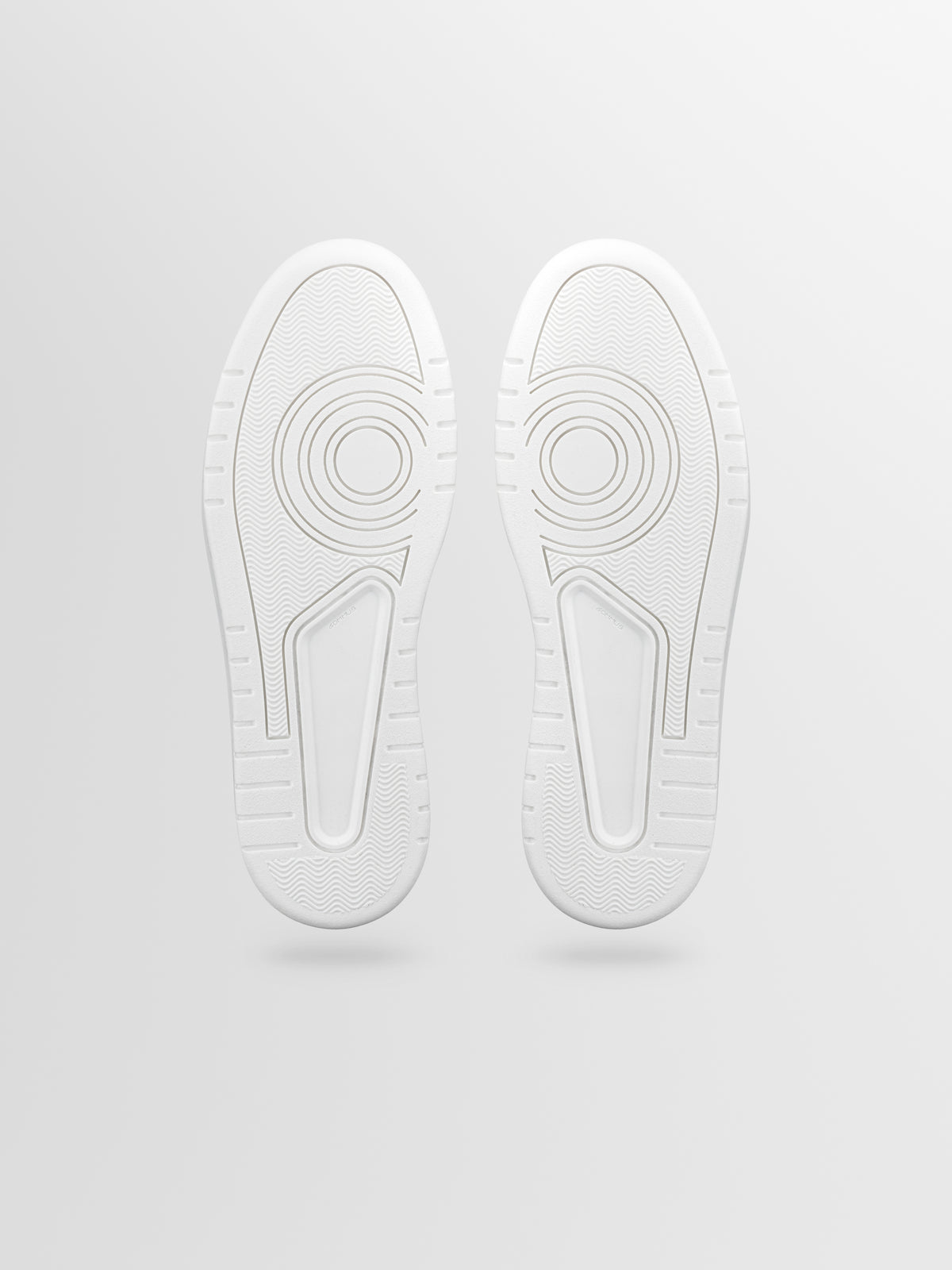 White rubber soles