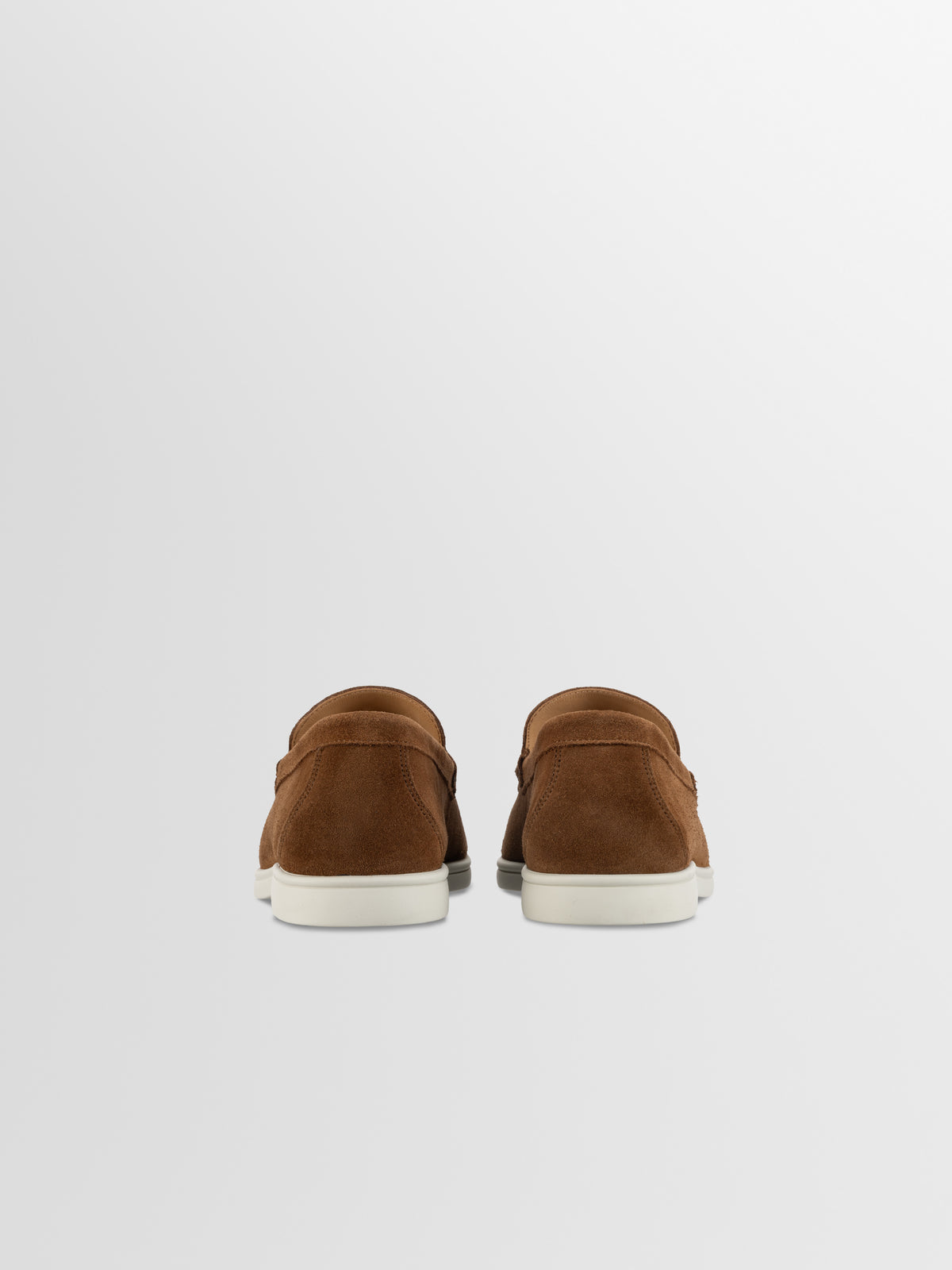 Catania Suede Loafer in Cognac