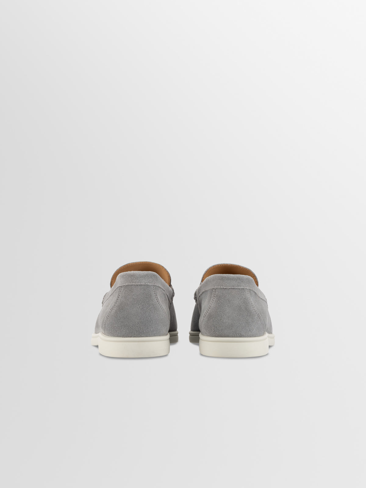 Catania Suede Loafer in Grey