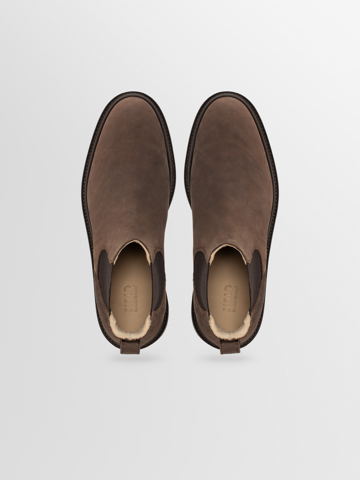Fermo Nubuck Boot in Chocolate