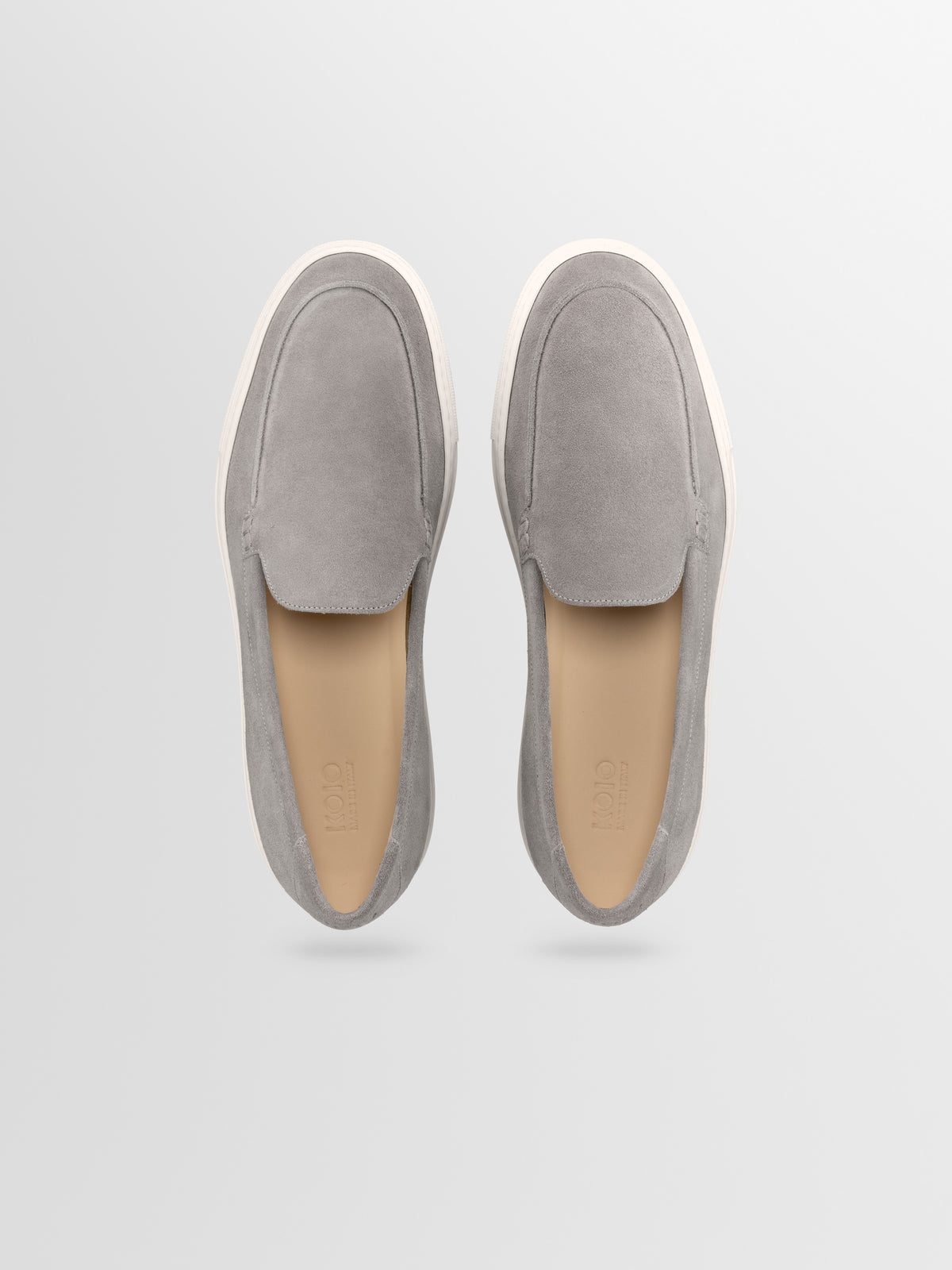 Lido Suede Loafer in Mineral