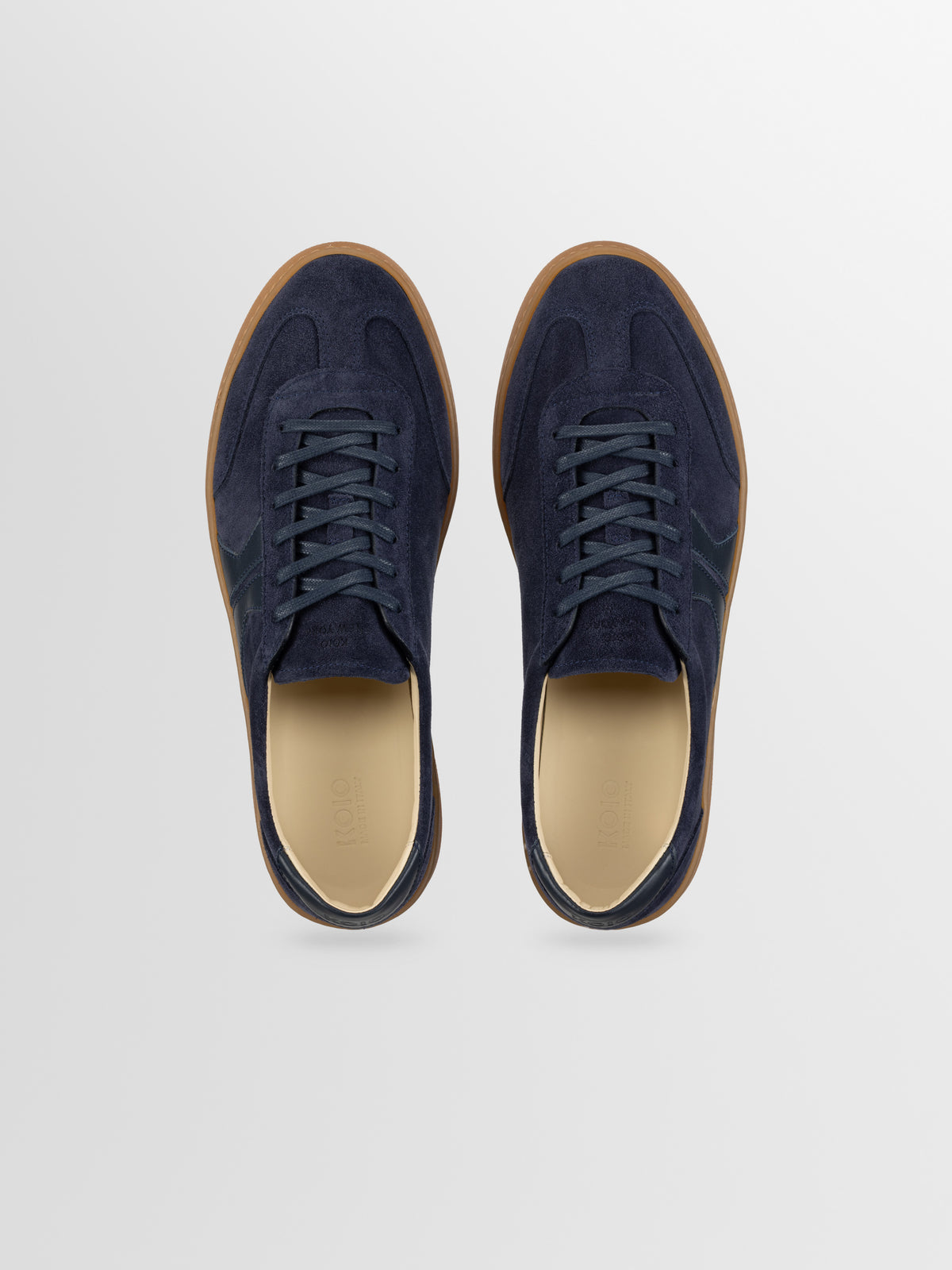 Monza Leather & Suede Sneaker in Universe