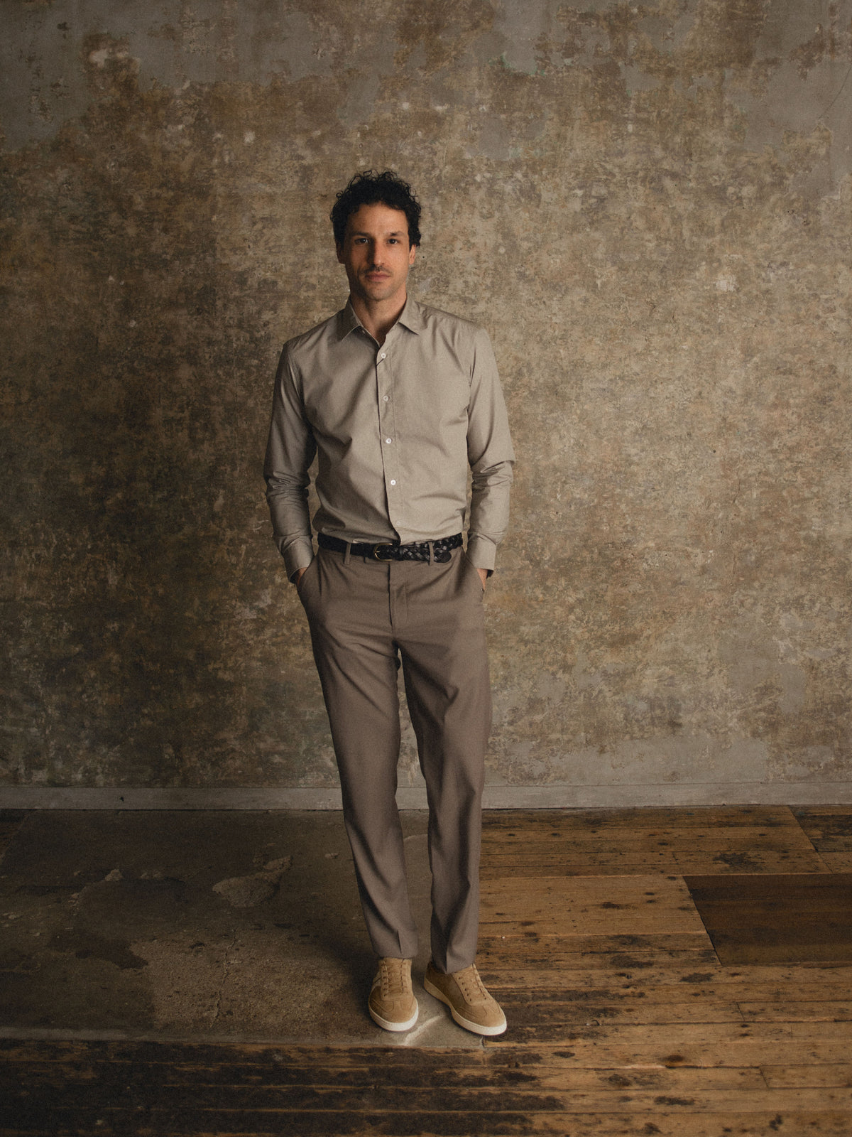 Man standing wearing Mens