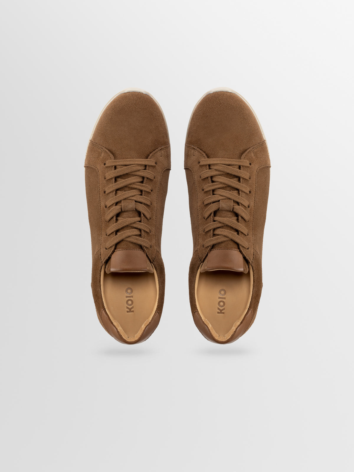 Parma Suede Sneaker in Cognac