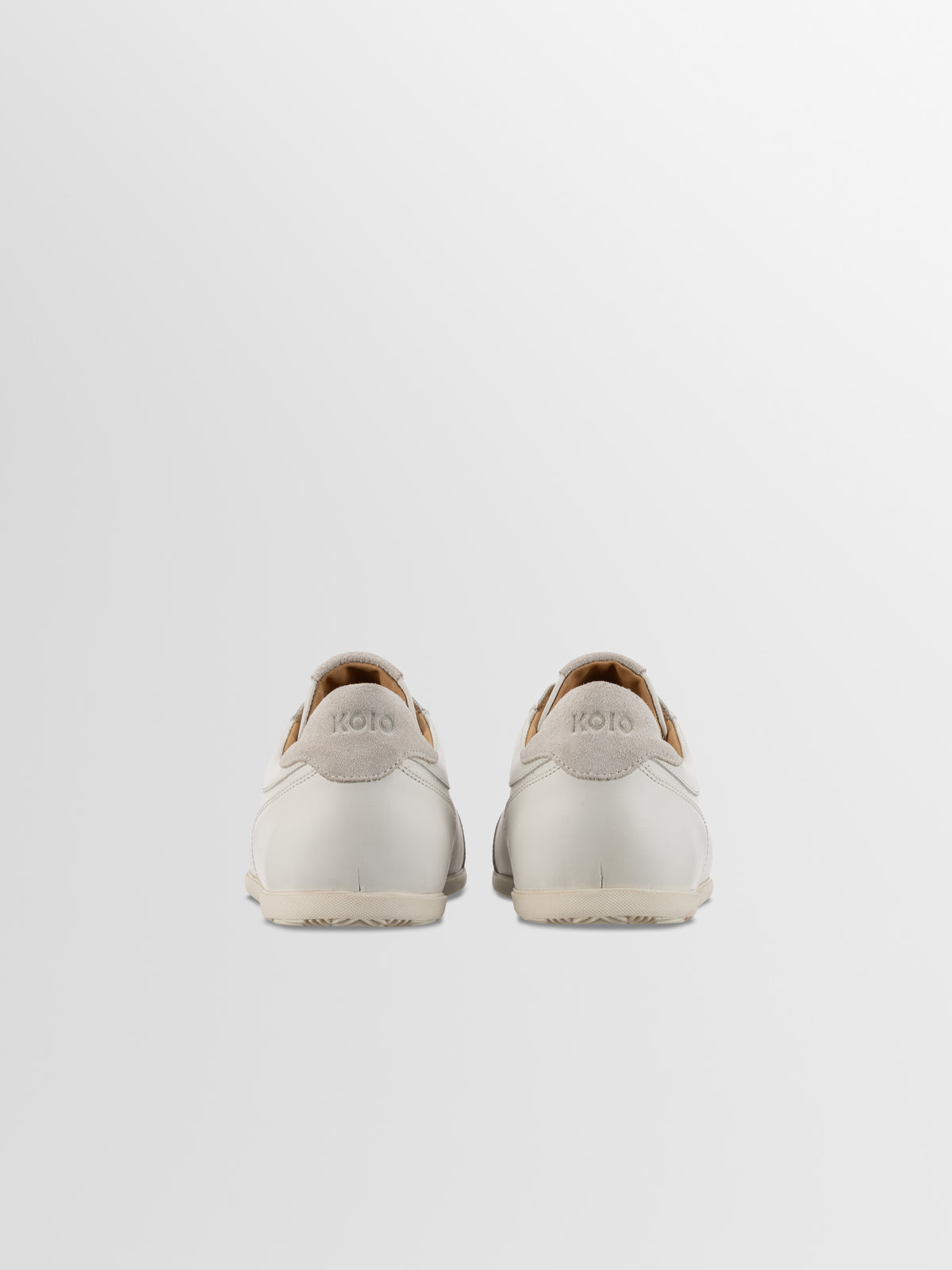 Parma Leather Sneaker in Bone