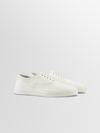 Portofino Leather Sneaker in Antique White