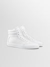 Primo Leather Sneaker in Triple White