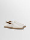 Taranto Leather Sneaker in Bone