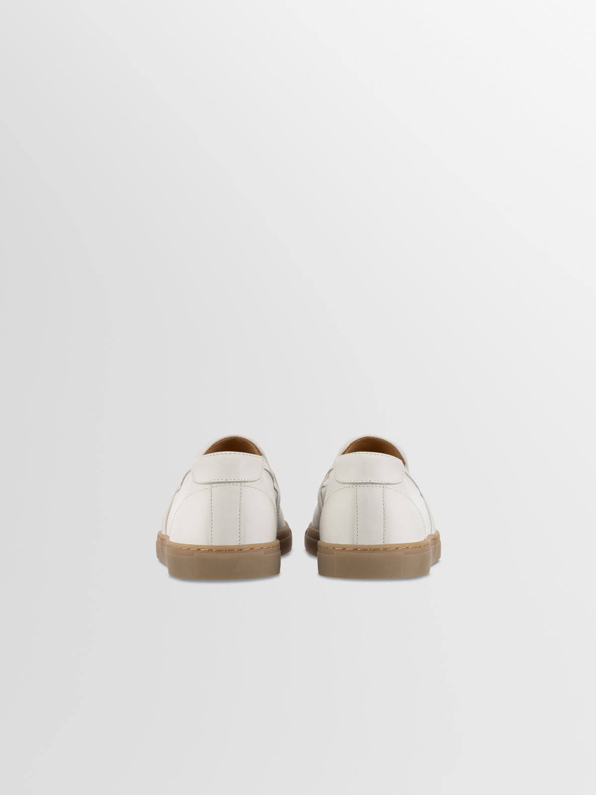 Taranto Leather Sneaker in Bone