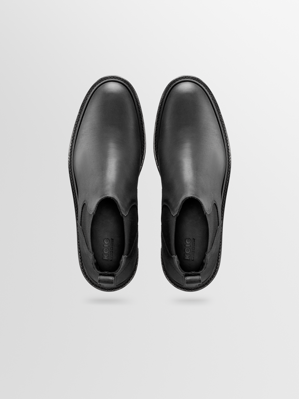 Fermo Leather Boot in Nero