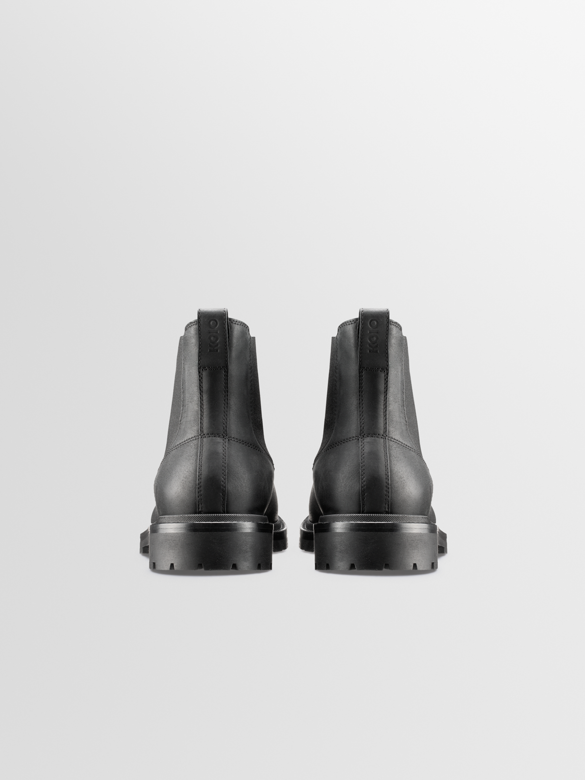 Fermo Leather Boot in Nero