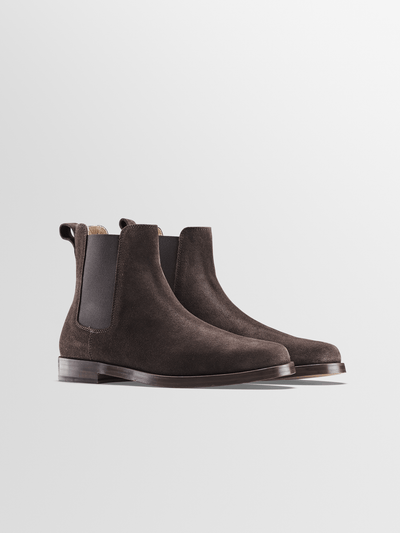 Trento Suede Boot in Root